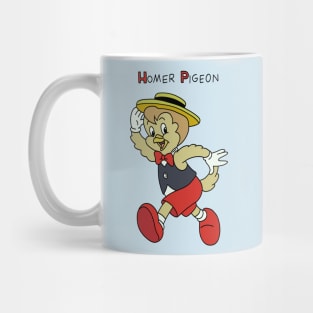 Homer Pigeon Classic Cartoon Mug